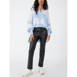 Free People Road Trip Henley / Ethereal Sky Combo